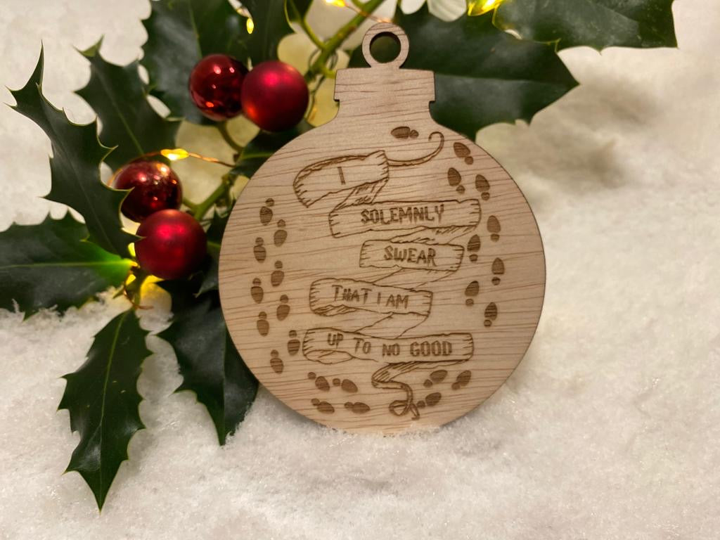 Kerstbal Marauders Map Harry Potter