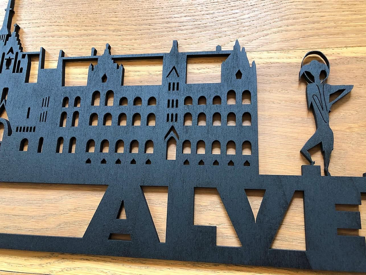 Houten Skyline Alverna